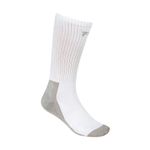 Meia Cano Alto Fila Running Reflective Branca e Cinza