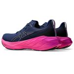 Tênis Asics Novablast 4 Feminino Azul/Rosa