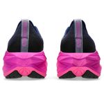Tênis Asics Novablast 4 Feminino Azul/Rosa