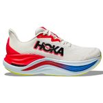 Tênis Hoka Skyward X Masculino Branco/Vermelho