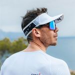Viseira Compressport Ultralight New Unissex Branco