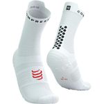 Meia Cano Alto Compressport Racing Socks V4 Run Highcut Unissex