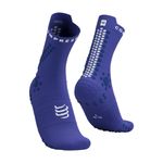 Meia Cano Alto Compressport Racing Socks V4 Trail Highcut Unissex
