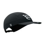 Boné Preto Compressport 5 Panel Unissex