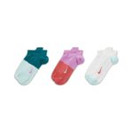 Meia Pacote 3 Sem Cano Nike Everyday Plus Lightweight Unissex