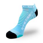 Meia Sem Cano Steigen Zero Baby Blue Unissex