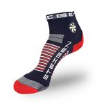 Meia Cano Curto Steigen 1/4 Navy Unissex