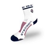 Meia Cano Curto Steigen 1/2 White Unissex