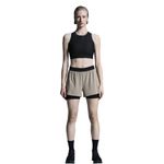 Shorts com Bermuda On Running Performance Feminino