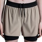 Shorts com Bermuda On Running Performance Feminino