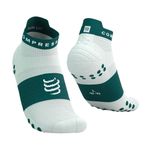 Meia Cano Curto Compressport Racing Socks V4 Run Lowcut Unissex
