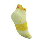 Meia Cano Curto Compressport Racing Socks V4 Run Lowcut Unissex