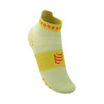 Meia Cano Curto Compressport Racing Socks V4 Run Lowcut Unissex