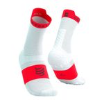 Meia Cano Alto Compressport Racing Socks V4 Run Highcut Unissex