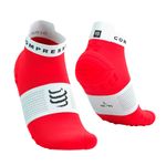 Meia Cano Curto Compressport Racing Socks V4 Run Lowcut Unissex