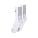 Meia Cano Alto On Running Performance Run High Unissex