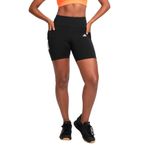 Bermuda Compressão Adidas 3 Listras com Bolso Feminina