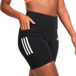 Bermuda Compressão Adidas 3 Listras com Bolso Feminina