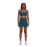 Bermuda Compressão New Balance Sleek 6 Feminina