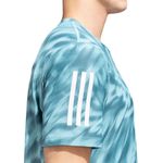 T-shirt Performance Adidas Own the Run Allover Masculina