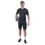 Bermuda Compressão Woom Triathlon Carbon Storm Masculina