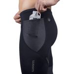 Bermuda Compressão Woom Triathlon Carbon Storm Masculina
