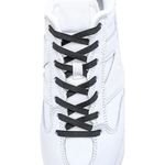 Cadarço Elástico Lock Laces Flat Preto Unissex