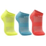 Meia Pacote 3 Sem Cano Olympikus Neon Feminina