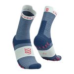 Meia Cano Alto Compressport Racing Socks V4 Run Highcut Unissex
