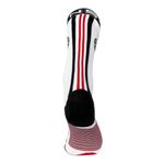 Meia Cano Alto Steigen 3/4 Race Stripe White Unissex