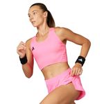 Top Longo Adidas Cropped Adizero Essentials Feminino