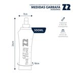 Garrafa Z2 Silicone Power Flex 500ml