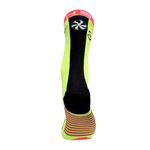 Meia Cano Alto Steigen 3/4 Fluro Yellow Unissex