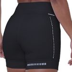 Bermuda Compressão Authen Grit Bossa 3 bolsos 15cm Feminina