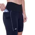Bermuda Compressão Authen Grit Bossa 3 bolsos 18cm Feminina