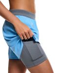 Shorts com Bermuda On Running Performance Feminino