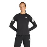 T-shirt Manga Longa Adidas 3 Listras Feminina