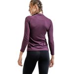 T-shirt Manga Longa Solo Delta Cooling 1/2 Zip Feminina