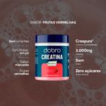 Suplemento Pó Dobro Creatina Creapure Stick Frutas Vermelhas 3,5g