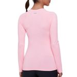 T-Shirt Manga Longa Authen Keep Cool Extended Feminina Rosa Claro