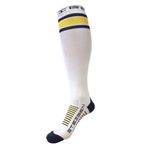 Meia Cano Alto Steigen Full White Unissex