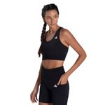 Top Adidas LC Suporte Médio com Bolso Feminino
