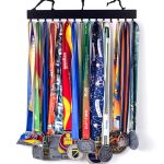 Porta Medalhas Corrida Feminino Preto