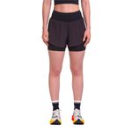 Shorts com Bermuda Olympikus Corre Foco 3 Feminino