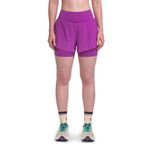 Shorts com bermuda Olympikus Corre Foco 3 Feminino