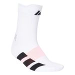 Meia Cano Médio Adidas Adizero Quarter Unissex
