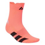 Meia Cano Médio Adidas Running Adizero Quarter Unissex