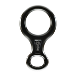 EIGHT- DESCENSOR TIPO 8 - ALUMÍNIO - 30kN - PRETO