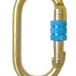 Mosquetão 981 OVAL COM TRAVA ROSCA