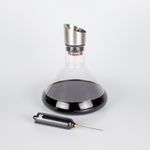 Combo Wine Delux | Winepopper Lite + Decanter Mônaco